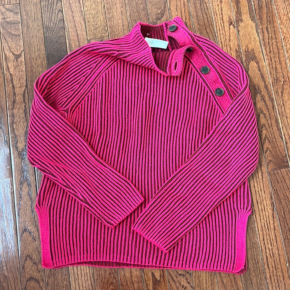 GAP Raglan mock neck sweater